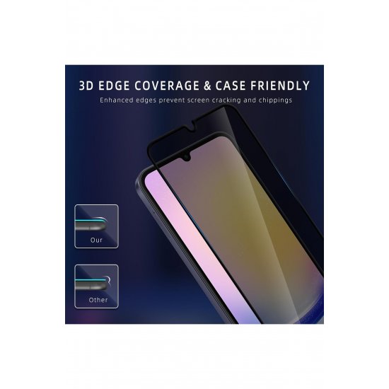 Privacy Film, Samsung Galaxy A16, Anti-Peep Screen Protector, 9H, Μαύρο