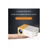 Lifestyle Mini Video Projector φορητός, LED, 1080p, HD, Κίτρινο-Λευκό