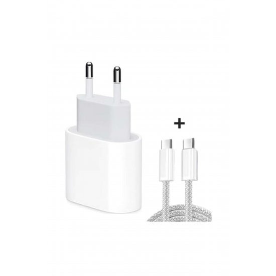Σετ φορτιστή Συμβατό Apple iPhone 15/16/Pro/Pro Max/Plus/iPad/AirPods, Γρήγορη φόρτιση, 35W USB C P