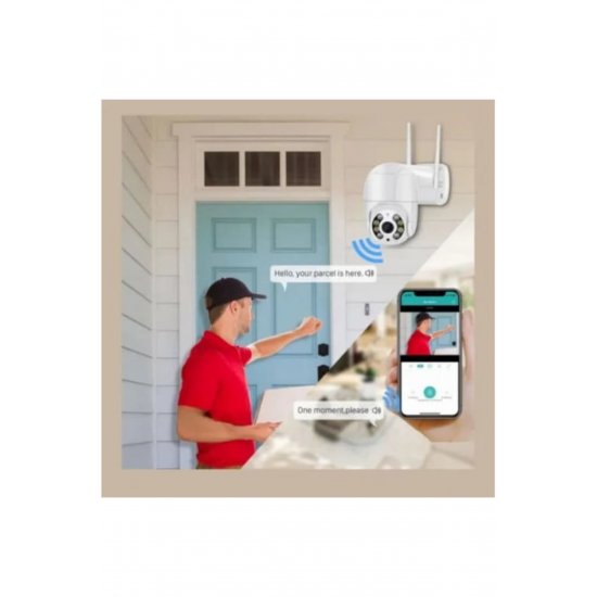 Κάμερα παρακολούθησης, WIFI, JT-8160QJ, με 8 LED, IP66, HD Wireless, 1920 X 1080 Pixels,