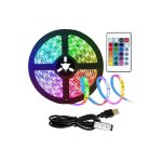 Λωρίδα LED RGB για φωτισμό περιβάλλοντος Τηλεόραση Τηλεχειριστήριο σύνδεσης USB 2μ