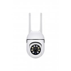 Κάμερα ασφαλείας, Night Vision HD, Home Security, PTZ Rotation, Two Way Voice, Λευκό