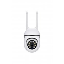 Κάμερα ασφαλείας, Night Vision HD, Home Security, PTZ Rotation, Two Way Voice, Λευκό