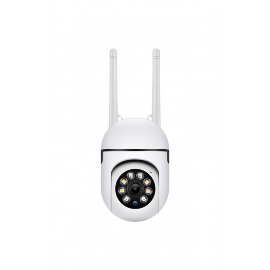 Κάμερα ασφαλείας, Night Vision HD, Home Security, PTZ Rotation, Two Way Voice, Λευκό