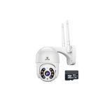 Κάμερα παρακολούθησης WiFi 4MP, Full HD, εσωτερικού ή εξωτερικού χώρου, συναγερμός, αισθητήρας κίνησης, νυχτερινή όραση,