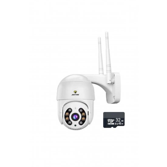 Κάμερα παρακολούθησης WiFi 4MP, Full HD, εσωτερικού ή εξωτερικού χώρου, συναγερμός, αισθητήρας κίνησης, νυχτερινή όραση,