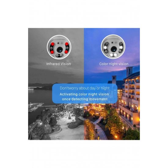 Έξυπνη HD Wifi κάμερα εξωτερικού χώρου με εφαρμογή Tuya