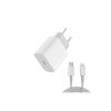 Φορτιστής συμβατός με iPhone/iPad/AirPods, Καλώδιο δεδομένων Lightning, Γρήγορη φόρτιση 25W, Λευκό
