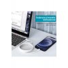 Φορτιστής συμβατός με iPhone/iPad/AirPods, Καλώδιο δεδομένων Lightning, Γρήγορη φόρτιση 25W, Λευκό