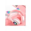 Ασύρματα ακουστικά με αυτιά γάτας, Bluetooth, φώτα RGB, ακύρωση θορύβου, VALA® STN-28, ροζ Ασύρματα ακουστικά με αυτιά γάτας, Bluetooth, φώτα RGB, ακύρωση θορύβου, VALA® STN-28, ροζ