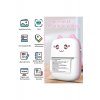 Σετ Mini Imprimanta Termica si 10 Role VarioShop®, Bluetooth, Συμβατό iOS/Android, Roz