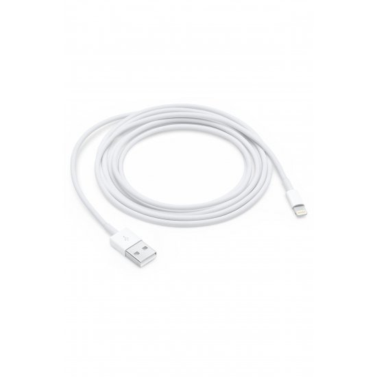 Καλώδιο δεδομένων συμβατό με IPhone 1 m μαζικό, λευκό