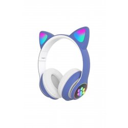 Ασύρματα ακουστικά με αυτιά γάτας, Neo™ Soundy® STN-28 Blue