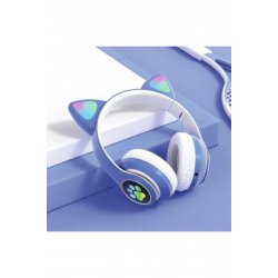 Ασύρματα ακουστικά με αυτιά γάτας, Neo™ Soundy® STN-28 Blue