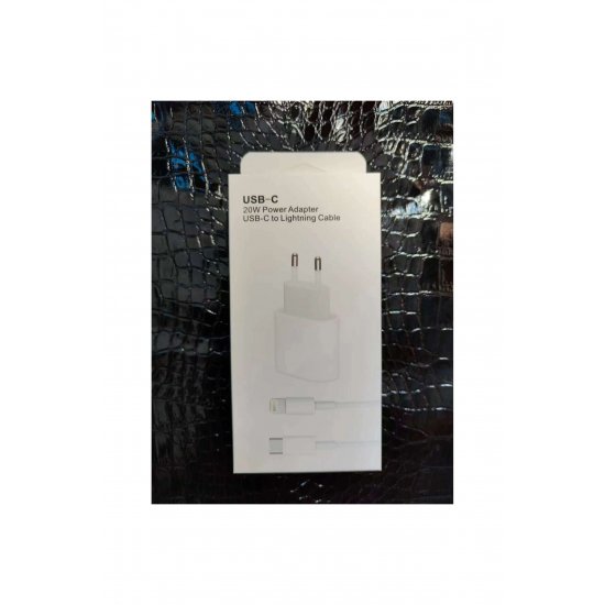 Φορτιστής συμβατός με iPhone, USB Type-C, Γρήγορη φόρτιση, ισχύς 20W, Flippy, Λευκό