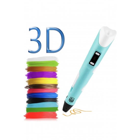 Μολύβι 3D με Χρωματιστά Νήματα – Στυλό 3D για Δημιουργικά Σχέδια και Μοντελοποίηση