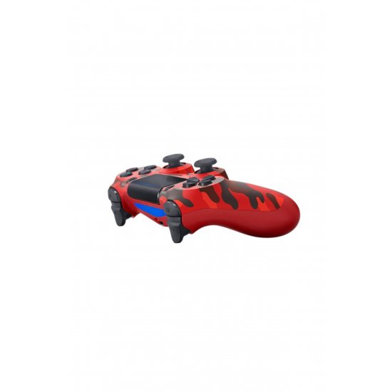 Ασύρματο χειριστήριο Doubleshock Joystick, Συμβατό PS4/Pro/Slim, Touchpad, Army Red