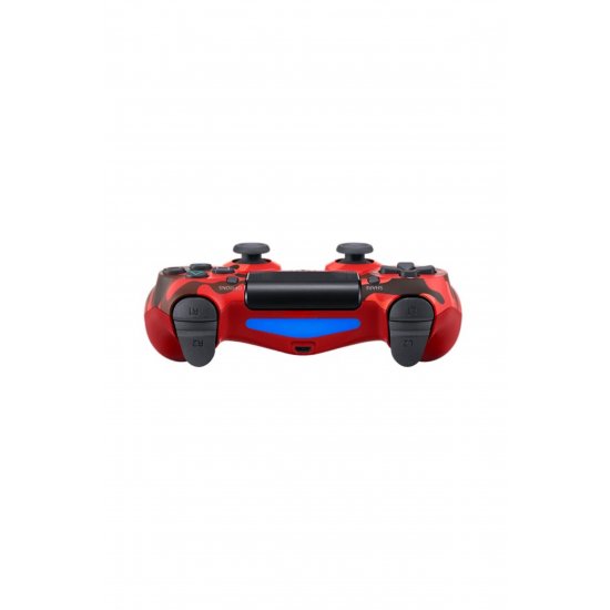 Ασύρματο χειριστήριο Doubleshock Joystick, Συμβατό PS4/Pro/Slim, Touchpad, Army Red