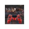 Ασύρματο χειριστήριο Doubleshock Joystick, Συμβατό PS4/Pro/Slim, Touchpad, Army Red
