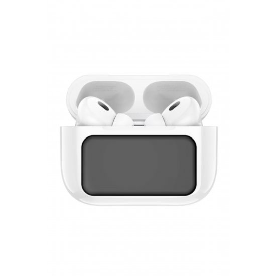 Ακουστικά Ασύρματα Bluetooth EarBuds Pro - Οθόνη αφής LED, Ήχος HiFi, Λευκό