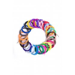Σετ 20 Filamente pentru Creion 3D, PLA 1,75 mm, 10 m/buc, Πολύχρωμο Σετ 20 Filamente pentru Creion 3D, PLA 1,75 mm, 10 m/buc, Πολύχρωμο