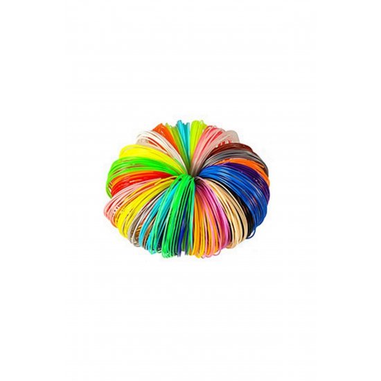 Σετ 20 Filamente pentru Creion 3D, PLA 1,75 mm, 10 m/buc, Πολύχρωμο