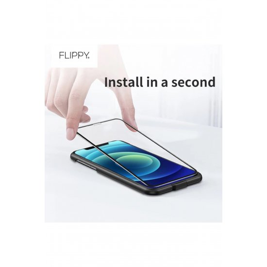 Προστατευτικό οθόνης για iPhone 14 Pro Max, ESD Glass, Top Glass, Αντιστατικό, Μαύρο