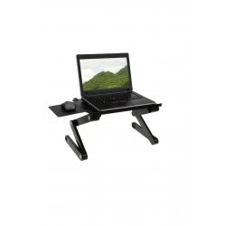 Πτυσσόμενο τραπέζι organizer για laptop και αντικείμενα, 48x26x4 cm