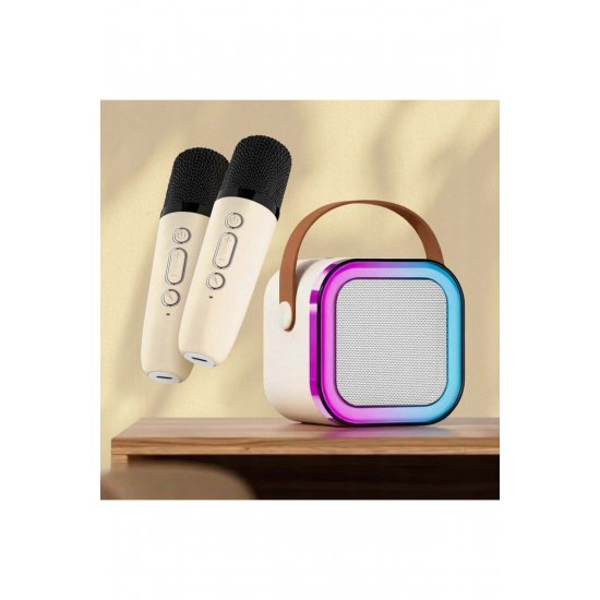 Bluetooth 5.3 Σετ ηχείων Karaoke με 2 ασύρματα μικρόφωνα, για ενήλικες και παιδιά NewEvo® Bluetooth 5.3 Σετ ηχείων Karaoke με 2 ασύρματα μικρόφωνα, για ενήλικες και παιδιά NewEvo®