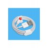 Γρήγορη φόρτιση, Flippy, USB-B Συμβατό με iPhone, tip Lightning, Incarcare Rapida, 2M, Alb