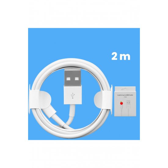 Γρήγορη φόρτιση, Flippy, USB-B Συμβατό με iPhone, tip Lightning, Incarcare Rapida, 2M, Alb
