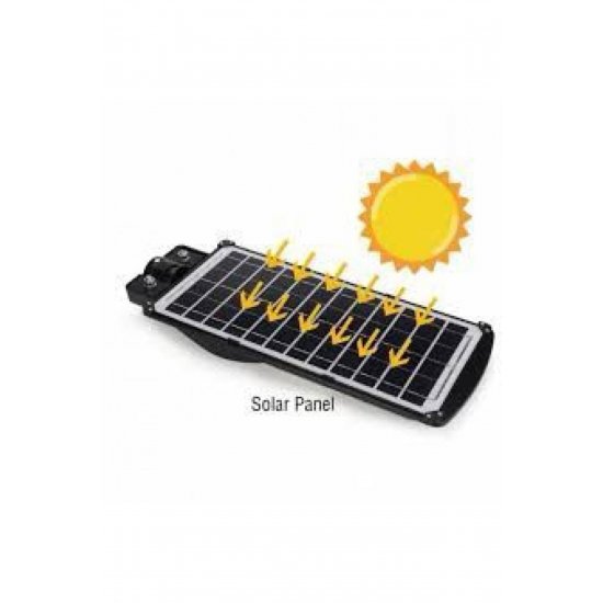 Solar Lamp 300W Jortan με 6 πάνελ και τηλεχειριστήριο, VenditeSul®