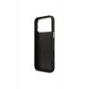 Guess Case με MagSafe για iPhone 17 Pro Max, PU 4G Triangle Logo SL, GUHMP17XP4TSRCMK, Μαύρο