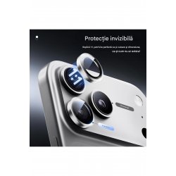Προστατευτικό φιλμ κάμερας για iPhone 17 Pro/17 Pro Max, γυαλί 9H, Αλουμίνιο, Ασημί Προστατευτικό φιλμ κάμερας για iPhone 17 Pro/17 Pro Max, γυαλί 9H, Αλουμίνιο, Ασημί