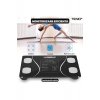 Smart Body Diagnostic Scale, 4mm Προστατευτικό τζάμι, 180kg, LCD, Μπλεtooth Smart Body Diagnostic Scale, 4mm Προστατευτικό τζάμι, 180kg, LCD, Μπλεtooth