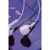 Ενσύρματα ακουστικά DigikalaX@, In-ear, Μικρόφωνο & Έλεγχος έντασης, Jack Type-C, Μαύρο