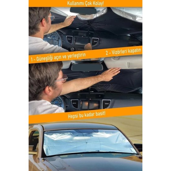 Αυτόματη ομπρέλα με σκίαστρο μπροστινό παρμπρίζ Κατάλληλη για Lexus Rx 500H Awd F Sport Vehicle