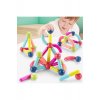 idealStore MagicKids Stick Εκπαιδευτικό Σετ Magnetic Pieces, 65 Τεμάχια, Διαφορετικά Χρώματα, Δυνατότητα