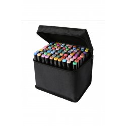 Σετ 80 διπλών μαρκαδόρων ιδανικό STORE Fantasy Paint, με βάση το οινόπνευμα, 2 επαγγελματικές κεφαλές, 1 μύτη στυλό