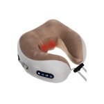 idealSTORE Ηλεκτρικό μαξιλάρι VibroMassage για την περιοχή του τραχήλου της μήτρας, κατασκευασμένο από αφρό μνήμης, 3 λειτουργιών
