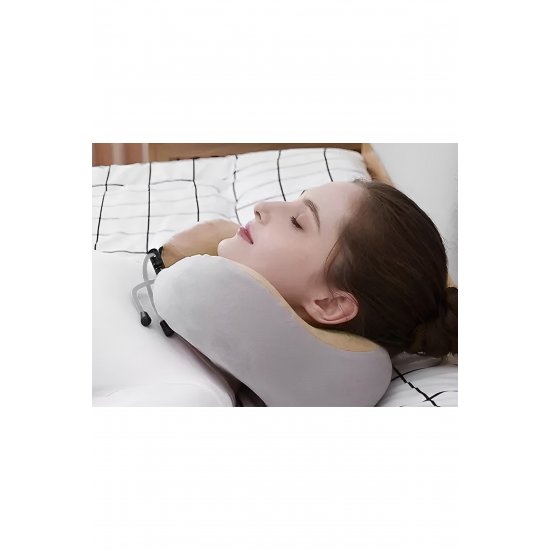 idealSTORE Ηλεκτρικό μαξιλάρι VibroMassage για την περιοχή του τραχήλου της μήτρας, κατασκευασμένο από αφρό μνήμης, 3 λειτουργιών