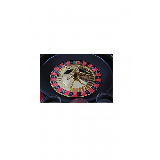 idealStore Roulette Game, Big Time Player, Διαστάσεις 6,5 x 4,8 cm, Αξεσουάρ με 16 σφηνάκια