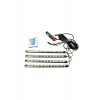 Kit banda led εσωτερικό Elegant View, 7 culori, telecomanda, jocuri de lumini automate