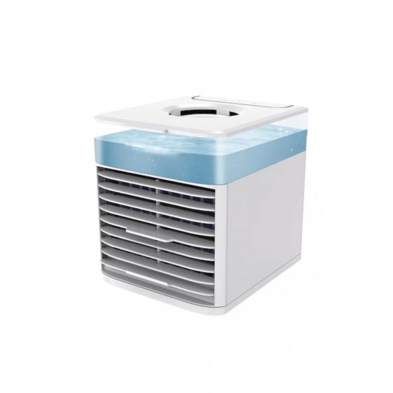 Φορητό Air Cooler Ultra Air Cooler, 10 W, 0,5 l Tank, Λειτουργία καθαρισμού και ύγρανσης, 7 χρωμάτων