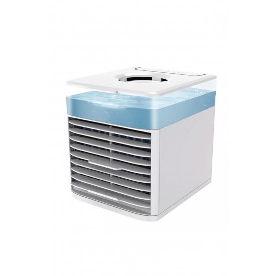 Φορητό Air Cooler Ultra Air Cooler, 10 W, 0,5 l Tank, Λειτουργία καθαρισμού και ύγρανσης, 7 χρωμάτων