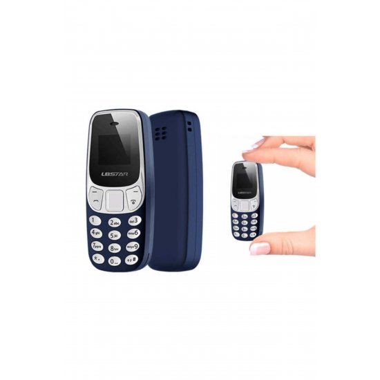 Μίνι τηλέφωνο Fm Ραδιόφωνο Bluetooth Μοντέλο Nokia Dual Sim BM10 Blue