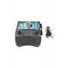 Techstar® i8 Ασύρματο φωτιζόμενο πληκτρολόγιο, Air Mouse, με Touchpad, για TV Box και Mini PC,