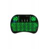 Techstar® i8 Ασύρματο φωτιζόμενο πληκτρολόγιο, Air Mouse, με Touchpad, για TV Box και Mini PC,