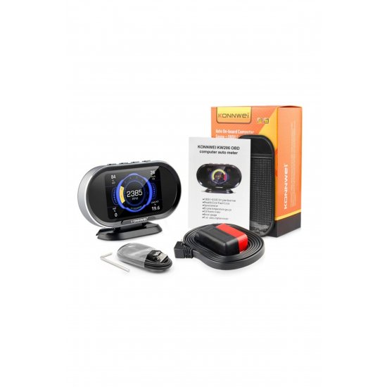 Οθόνη KW206, OBD2, οθόνη HUD LCD 3,2 Οθόνη KW206, OBD2, οθόνη HUD LCD 3,2