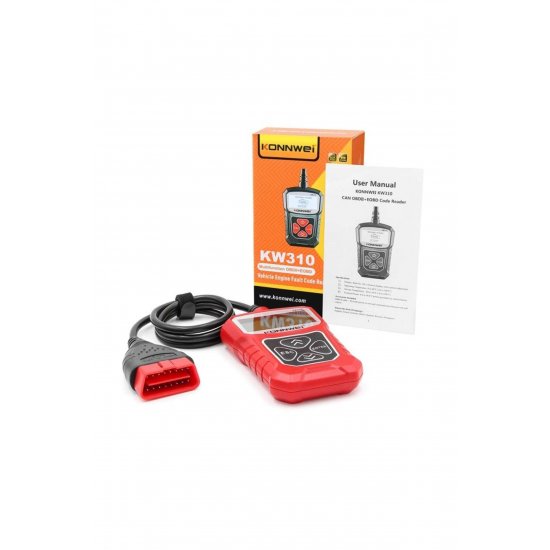 Διάγνωση OBD2 KW310, Κόκκινο, Εμφάνιση σφαλμάτων + Περιγραφή, Επαναφορά, Ζωντανά δεδομένα, ELM 327 OBDII Διάγνωση OBD2 KW310, Κόκκινο, Εμφάνιση σφαλμάτων + Περιγραφή, Επαναφορά, Ζωντανά δεδομένα, ELM 327 OBDII